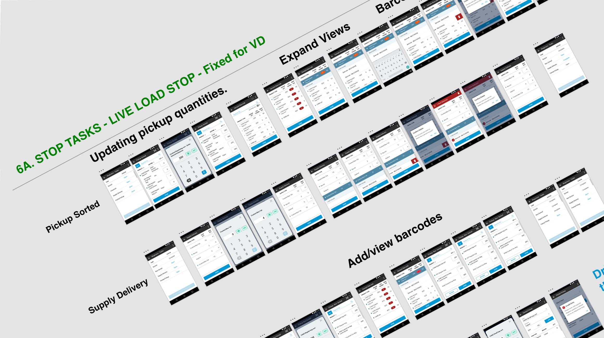 Angle shot of website blocks.